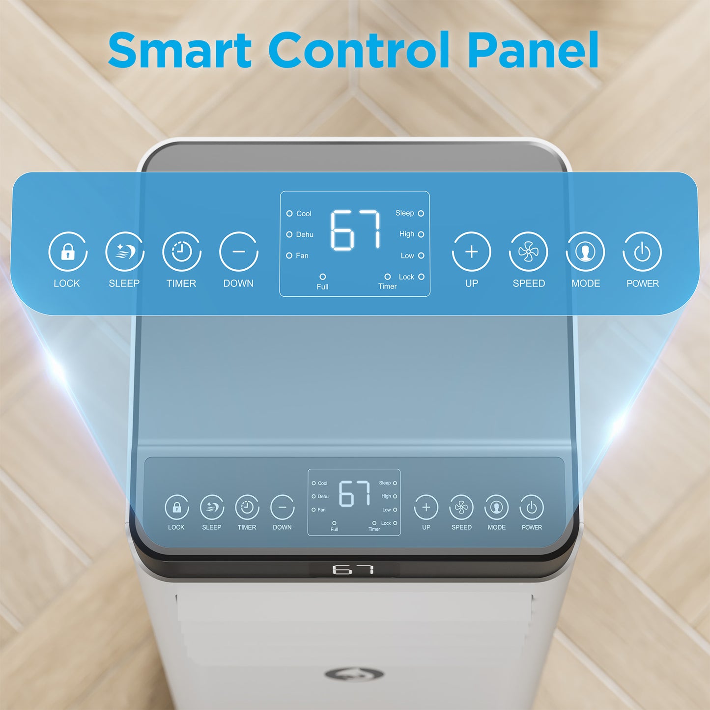 HavcShop 8,000 BTU 120V Portable Air Conditioner with Comfort Sense Remote